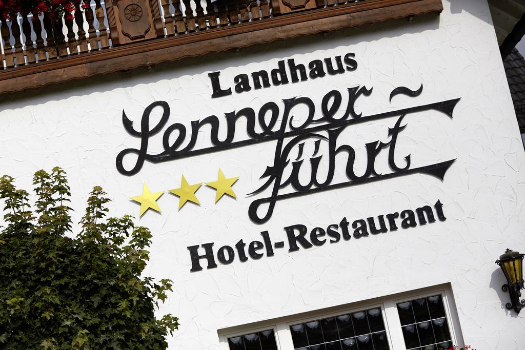 Hotel Landhaus Lenneper-Führt Kirchhundem Exterior foto